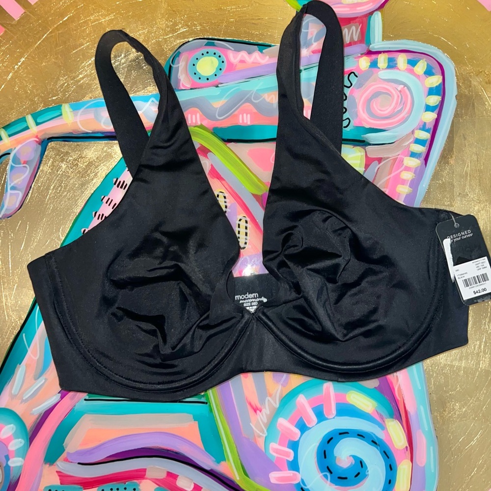 Modern Movement Black bra size 38D
